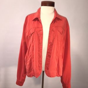 Coldwater Creek persimmon  jacket
